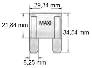 BS5139 FUSIBLE MAXI 40A