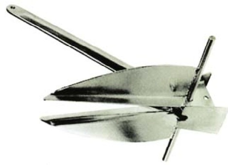 Ancla de Fondeo Danforth INOX 