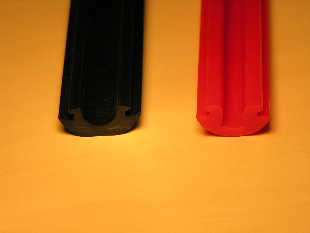 Tapa HP906 Flex RIG Comparativa de tamaño de las tapas. (Mod. HP906 Flex RIG a la Izquierda de la imagen)