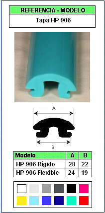 Tapa de Protección HP 906 (Color ESPECIAL) 