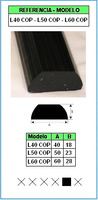 Muestra del perfil L40-COP, L50-COP y L60-COP (Grupo P1 y P8)