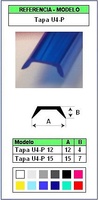 Muestra del perfil Tapa de Protección U4-P (Grupo P9)